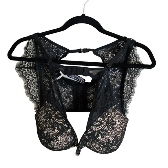Victoria's  Secret Other - NWT Victoria's Secret Very Sexy Women’s Lace Bra 32D/D70 Black Bra Top